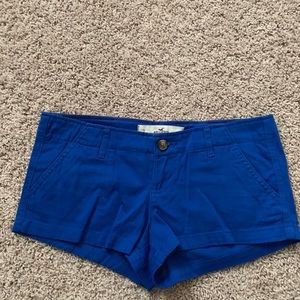 Hollister blue shorts